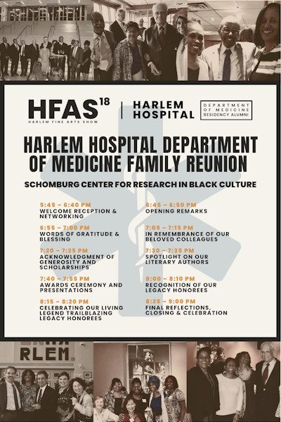 Harlem Hospital Department Of Medicine Family Reunion 2025 Poster B